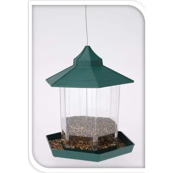 Krmítko pro ptáka Závěsné krmítko pro ptáky NUVINA zelené