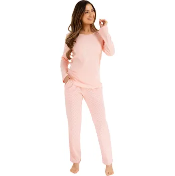 Dámské pyžamo Dámské pyžamo REGINA 704 meruňková XXL 0