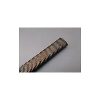 Šatní tyč bronz ovál 30x15mm 1m
