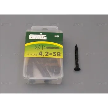 Hřebík vrut 4,2x38 černý ( 12ks )