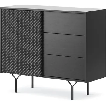 Komoda Komoda Raven II 97 cm černá