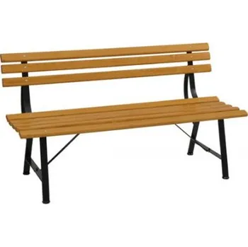 Zahradní lavice Zahradní lavička malá AGÁTA Dřevo: DUB, Odstín: TEAK