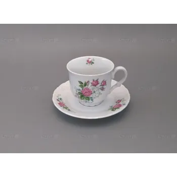 Talíř Porc. hrneček s podšálkem 120ml+115mm Ophelia