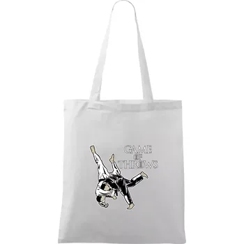 Game of Throws Judo - Taška bavlněná - 42 x 38 cm ( Bílá )