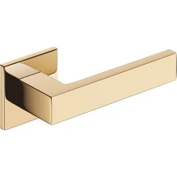 Dveřní kování Klika Focus Q SL - mosaz leštěná (komplet 2ks)