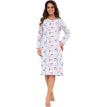 Dámská noční košile Noční košile CORNETTE 770/456 HANNAH bílá-růžová XXL 0