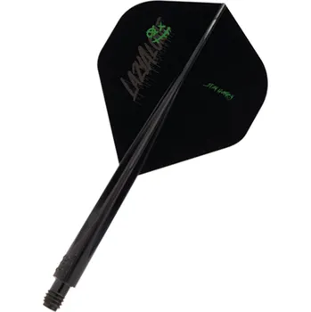 Příslušenství pro šipky Letky Condor Axe Standard No2 L4zyAlone Black Velikost: Standard, Délka: S