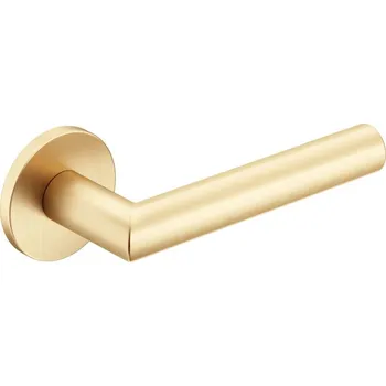 Dveřní kování Klika Elle R SL- mosaz matná (komplet 2ks)