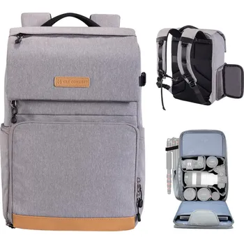 Městský batoh K&F Concept elegantní foto batoh 22L Nature Wander 11 šedá (fotobatoh s formálním vzhledem KF13.104V1)