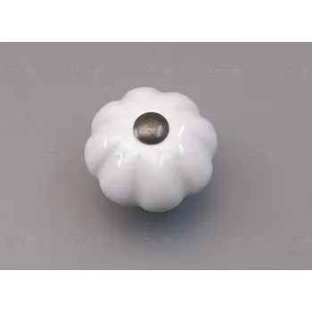 Nábytkové kování 24P11.0280A.09 bílá úchytka porcelán