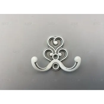 Věšák WAP 802.000.00V4 bílá patina