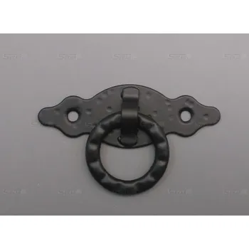 úchytka 80x50mm černá 6125