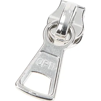 Zip Běžec s taháčkem Nylon CU5N - stříbro