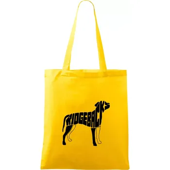 Ridgeback - Taška bavlněná - 42 x 38 cm ( Žlutá )