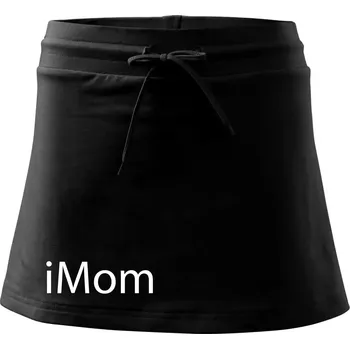 Dámská sukně iMom - Sportovní sukně - two in one - M ( Černá )