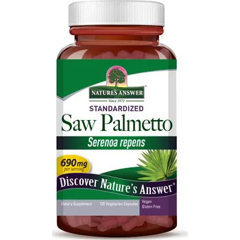 Přírodní produkt Nature's Answer Saw Palmetto Extract, 690mg - 120 vcaps