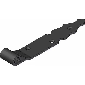 pant pant 14 Gotik 7010-300mm černý