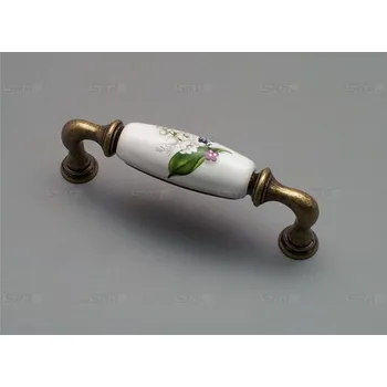 Nábytkové kování úchytka porcelánová 96mm 15136K09669.09
