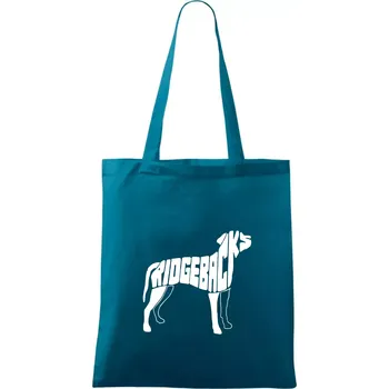 Ridgeback - Taška bavlněná - 42 x 38 cm ( Petrolejová )