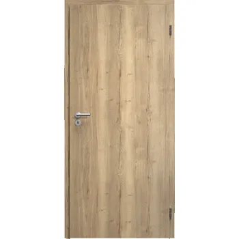 Interiérové dveře SAPELI ELEGANT KOMFORT M10 - CPL LAMINÁT - OTOČNÉ DVEŘE VČ. ZÁRUBNĚ - Dub Halifax Průchozí šířka (cm): 80, Průchozí výška (cm): 197