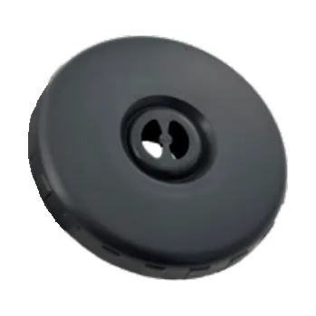 Neptun krytka s mřížkou k ABS trysce 1/2" vnější závit - Tmavě šedá