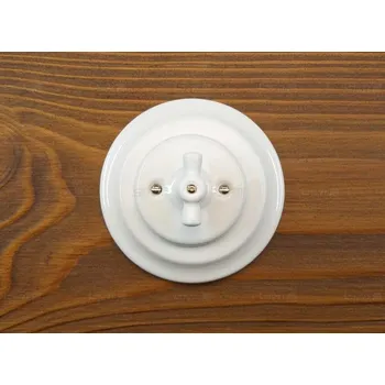 vypínač Vypínač keramický č.7 komplet otočný