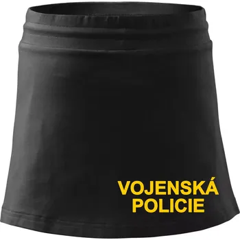 Dámská sukně Vojenská Policie - Sportovní sukně - two in one - XL ( Černá )