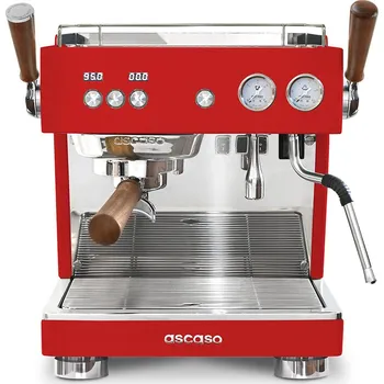 Kávovar Ascaso Baby T Flow, red