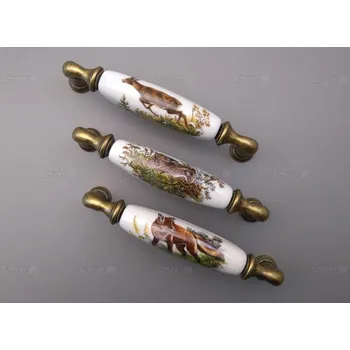 Nábytkové kování rustikální úchytka 128mm 15136K12872.09