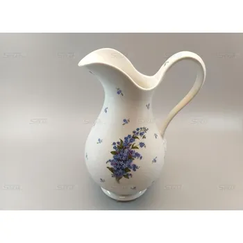 Umyvadlo Porcelánová hygienická souprava - džbán s dekorací