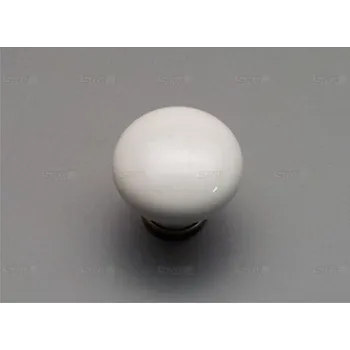 Nábytkové kování 24136P0301A.09 bílá porcelánová úchytka