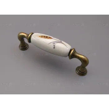 Nábytkové kování úchytka porcelánová 96mm 15136K0965B.09B klásek