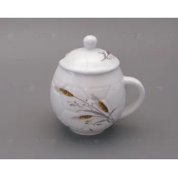 Porcelánová nádoba na med s víčkem 400ml