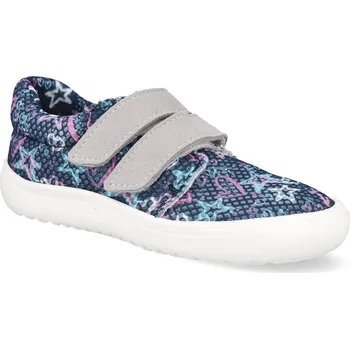 Dětská sportovní obuv Barefoot dětské tenisky Jonap - B7 modrá srdce Slim Velikost: 28