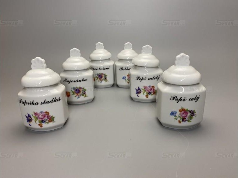 Porcelánová kořenka s víčkem 200ml