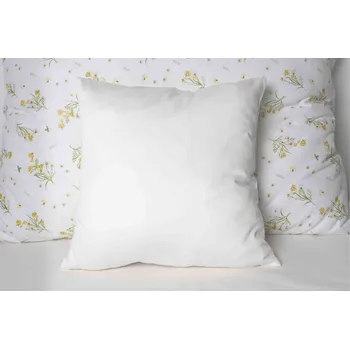 Povlak na dekorativní polštářek Polášek Holešov Povlak jersey č.1 40x40 100% bavlna Bílá