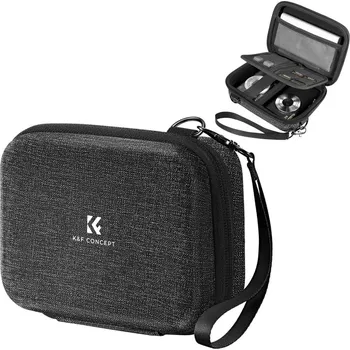 Ochrana fotoaparátu a videokamery K&F Concept voděodolné pouzdro na fotoaparát Urban Wander 07 Sling bag 1L tmavě šedá (skořepinové pouzdro/brašna nejen pro fotoaparát KF13.167V1)