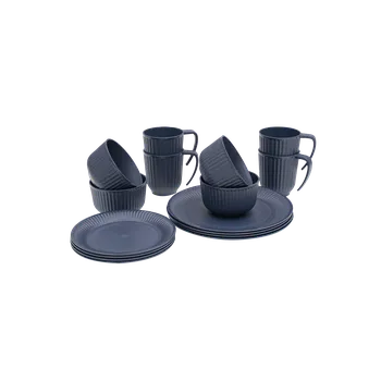 Outdoor vaření Jídelní sada Outwell Delish 4 Person Navy Night