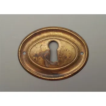 věšák na klíče 30708.06400.03 klíčová rozeta mosazný plech