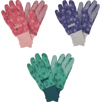 Rukavice Trojbalení - bavlněné rukavice (vážky) - dámské - M