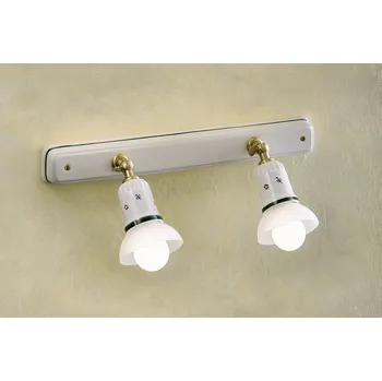 Lampička C276/C Lampička na stěnu keramika 2xE14