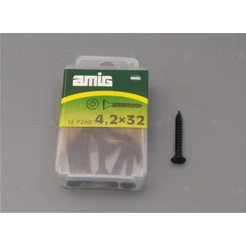 Hřebík vrut 4,2x32 černý ( 12ks )