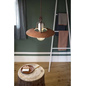 Ferroluce C821/C Keramický lustr na pleteném vodiči Rozměr: 240