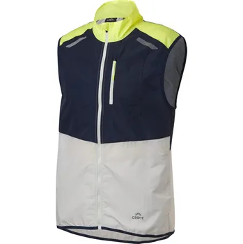 Pánská vesta CRIVIT Pánská funkční vesta (navy modrá / šedá, XL (56/58))