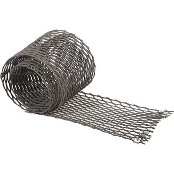 HPi stavební systémy Zachycovač listí do okapového žlabu 280 x 2000 mm světle šedý