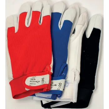 Pracovní rukavice RUKAVICE PRACOVNÍ ZIMNÍ MONTER vel.10 - černé kombi suchý zip