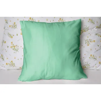 Povlak na dekorativní polštářek Polášek Holešov Povlak jersey č.64 40x40 100% bavlna Mintová