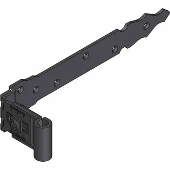 pant pant 14 Gotik lomený 7110-400/72mm černý