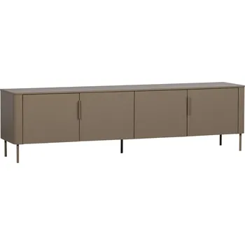 Televizní stolek WOOOD Béžovohnědý dřevěný TV stolek Gunnar 200 x 44 cm