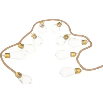 Vánoční dekorace Světelný LED řetěz Lunari hnědý